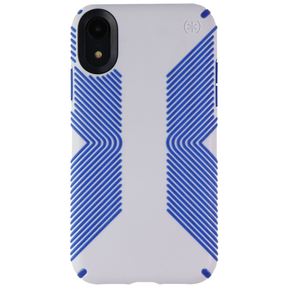 Speck Presidio Grip Series Case for iPhone XR - Microchip Gray/Ballpoint Blue Cell Phone - Cases, Covers & Skins Speck    - Simple Cell Bulk Wholesale Pricing - USA Seller
