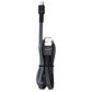 Ventev (3.3-Foot) ChargeSync Micro-USB to USB Flat Cable - Gray Cell Phone - Cables & Adapters Ventev - Simple Cell Bulk Wholesale Pricing - USA Seller