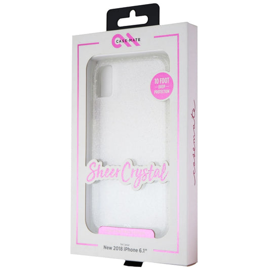 Case-Mate Sheer Crystal Series Hard Case for Apple iPhone XR - Clear/Glitter Cell Phone - Cases, Covers & Skins Case-Mate - Simple Cell Bulk Wholesale Pricing - USA Seller