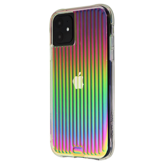 Case-Mate Tough Groove Series Case for Apple iPhone 11 Smartphone - Iridescent