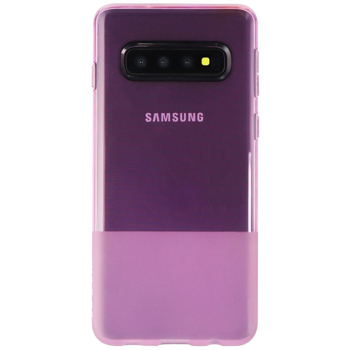Incipio NGP Translucent Flexible Case for Samsung Galaxy S10 - Fuchsia Pink Cell Phone - Cases, Covers & Skins Incipio    - Simple Cell Bulk Wholesale Pricing - USA Seller