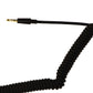 Insignia 9-Foot Coiled Audio Cable with Premium 3.5mm Connectors - Black Computer/Network - Audio Cables & Adapters Insignia - Simple Cell Bulk Wholesale Pricing - USA Seller