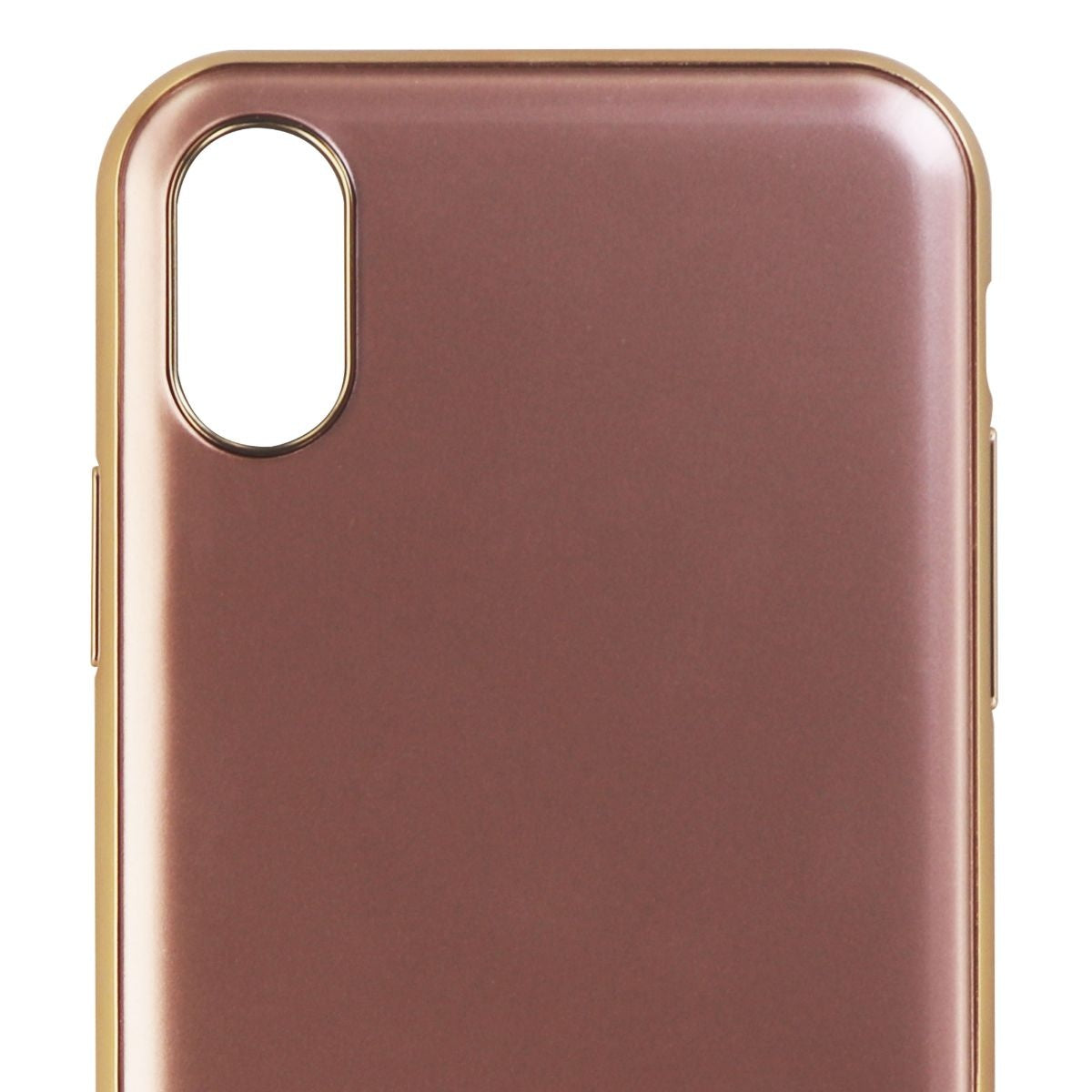 Moshi iGlaze Series Hybrid Hard Case for Apple iPhone X - Pink / Gold Cell Phone - Cases, Covers & Skins Moshi    - Simple Cell Bulk Wholesale Pricing - USA Seller