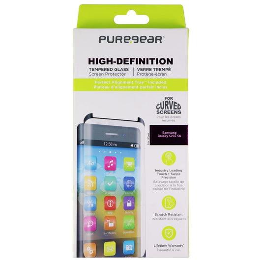 PureGear HD Tempered Glass Screen Protector for Samsung Galaxy S20+ 5G Cell Phone - Screen Protectors PureGear    - Simple Cell Bulk Wholesale Pricing - USA Seller
