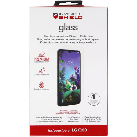 ZAGG Invisible Shield (Glass) Series Tempered Glass for LG Q60 - Clear Cell Phone - Screen Protectors Zagg - Simple Cell Bulk Wholesale Pricing - USA Seller