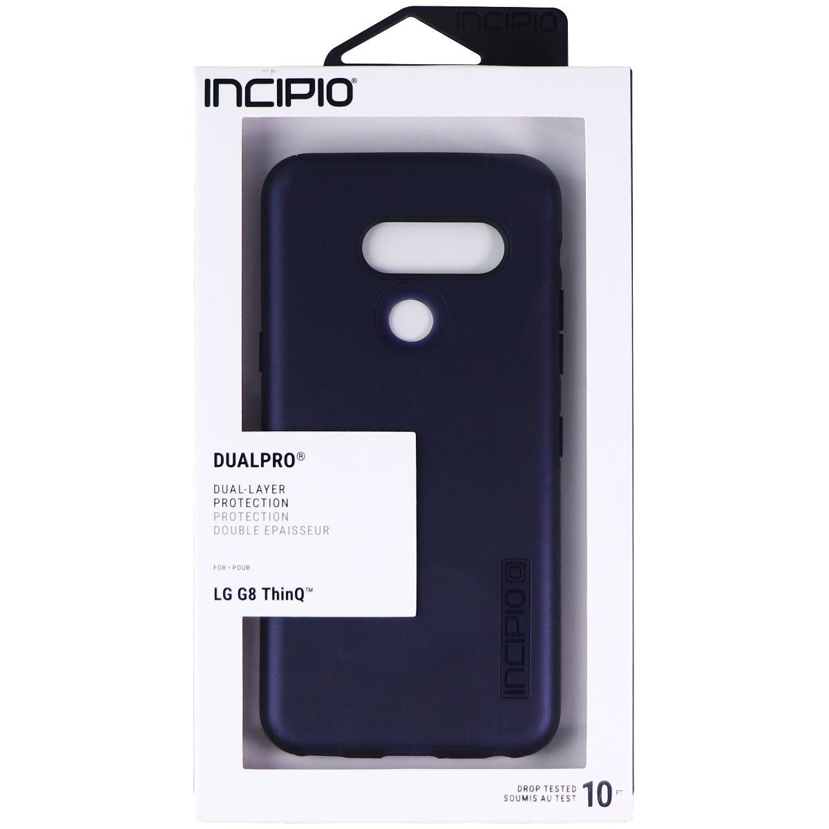 Incipio DualPro Series Dual Layer Case with LG G8 ThinQ - Midnight Blue Cell Phone - Cases, Covers & Skins Incipio - Simple Cell Bulk Wholesale Pricing - USA Seller