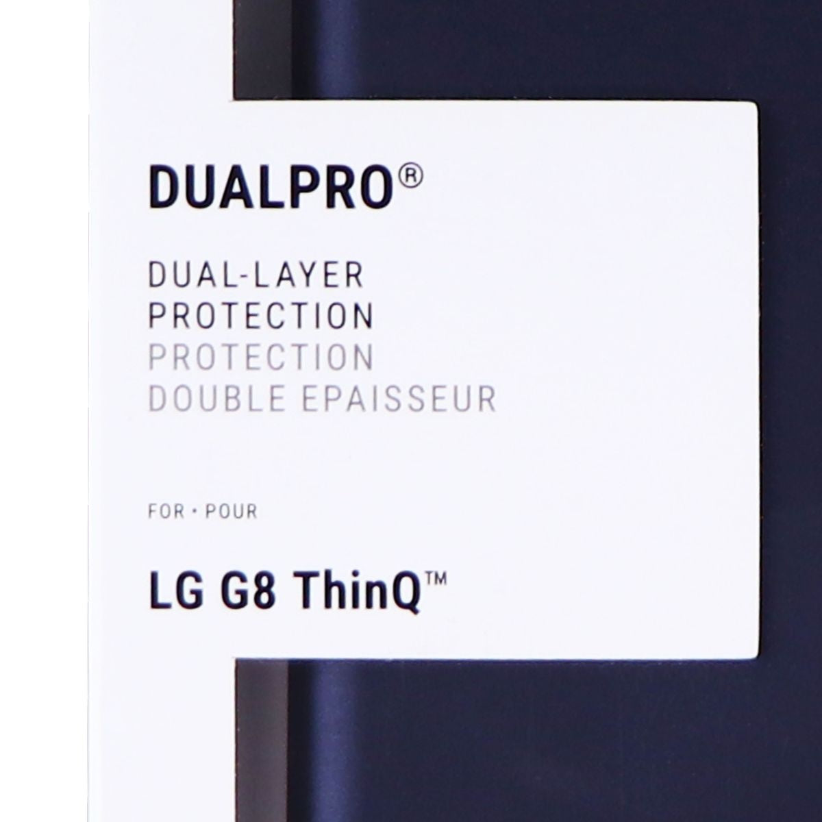 Incipio DualPro Series Dual Layer Case with LG G8 ThinQ - Midnight Blue Cell Phone - Cases, Covers & Skins Incipio - Simple Cell Bulk Wholesale Pricing - USA Seller