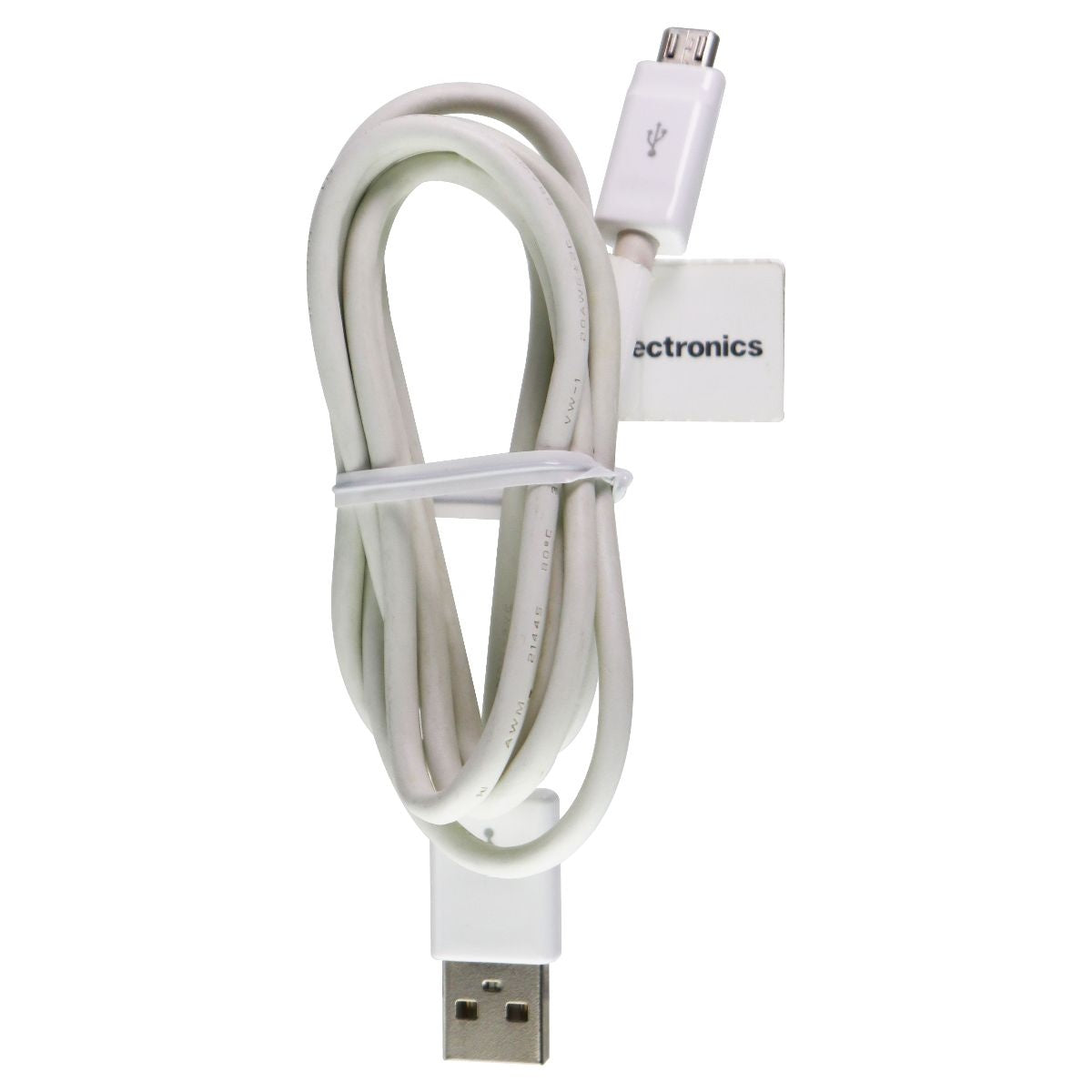 LG (EAD62767905) 4ft Charge and Sync Cable for Micro USB Devices - White Cell Phone - Cables & Adapters LG - Simple Cell Bulk Wholesale Pricing - USA Seller