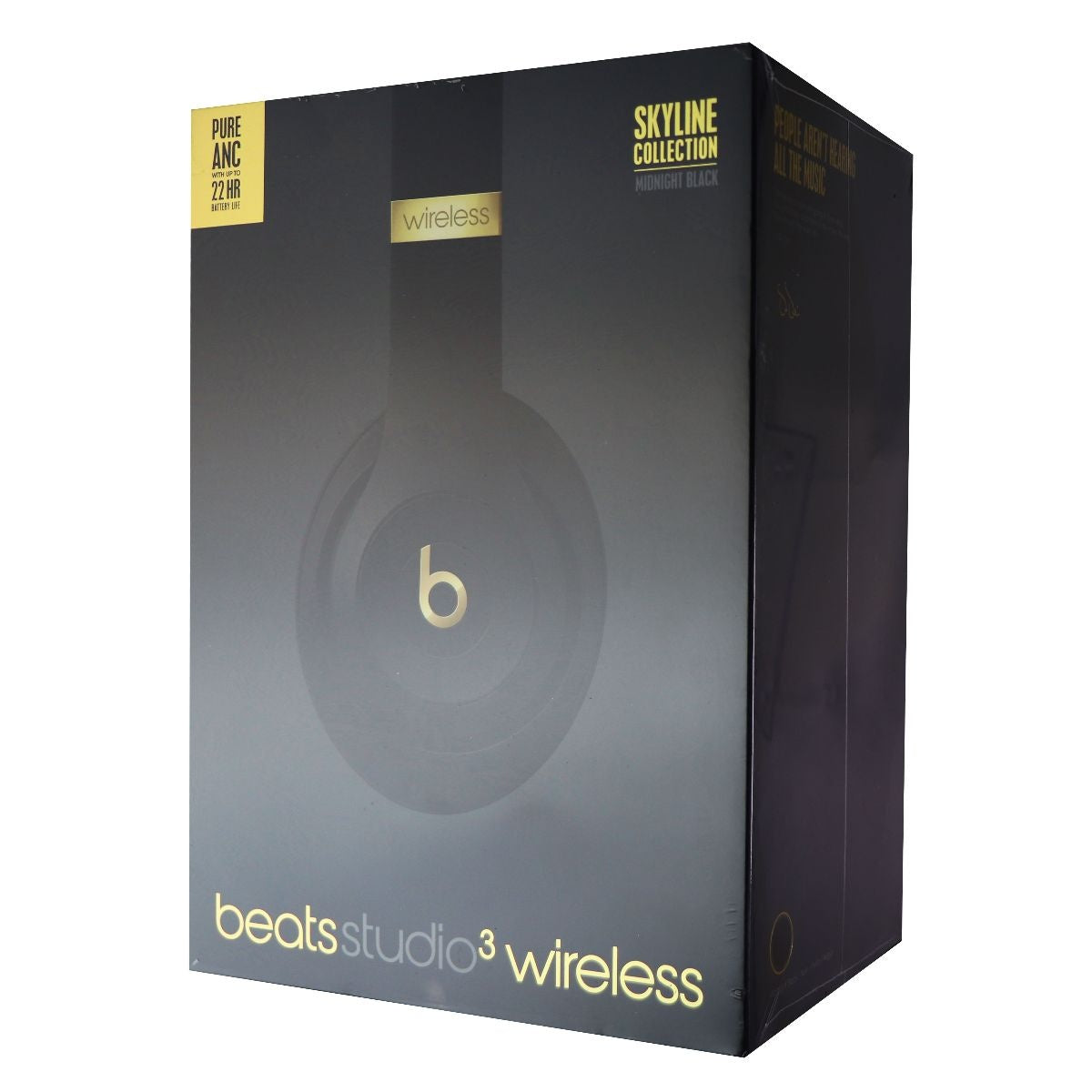 Beats Studio3 Wireless Noise Cancelling Over-Ear Headphones - Midnight Black