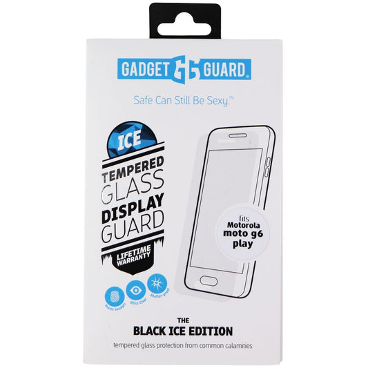 Gadget Guard Black Ice Tempered Glass for Motorola Moto G6 Play - Clear Cell Phone - Screen Protectors Gadget Guard    - Simple Cell Bulk Wholesale Pricing - USA Seller