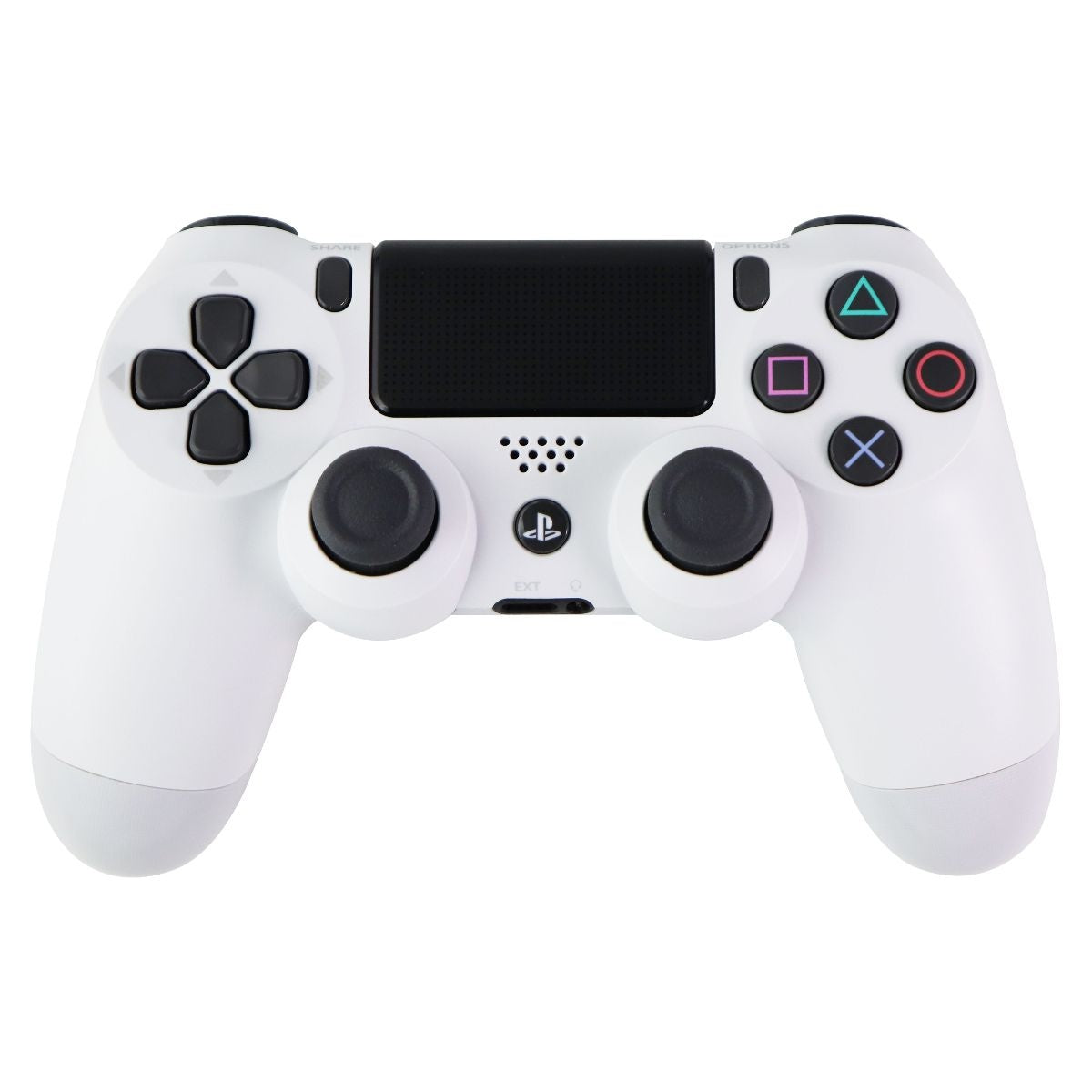 Sony DualShock 4 Wireless Controller for Sony PlayStation 4 PS4 - Glacier White Gaming/Console - Controllers & Attachments Sony    - Simple Cell Bulk Wholesale Pricing - USA Seller