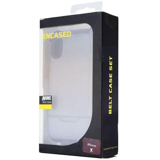 Encased (RB45BK-HL) Belt Clip holster Case for iPhone X - Black Cell Phone - Cases, Covers & Skins Encased - Simple Cell Bulk Wholesale Pricing - USA Seller