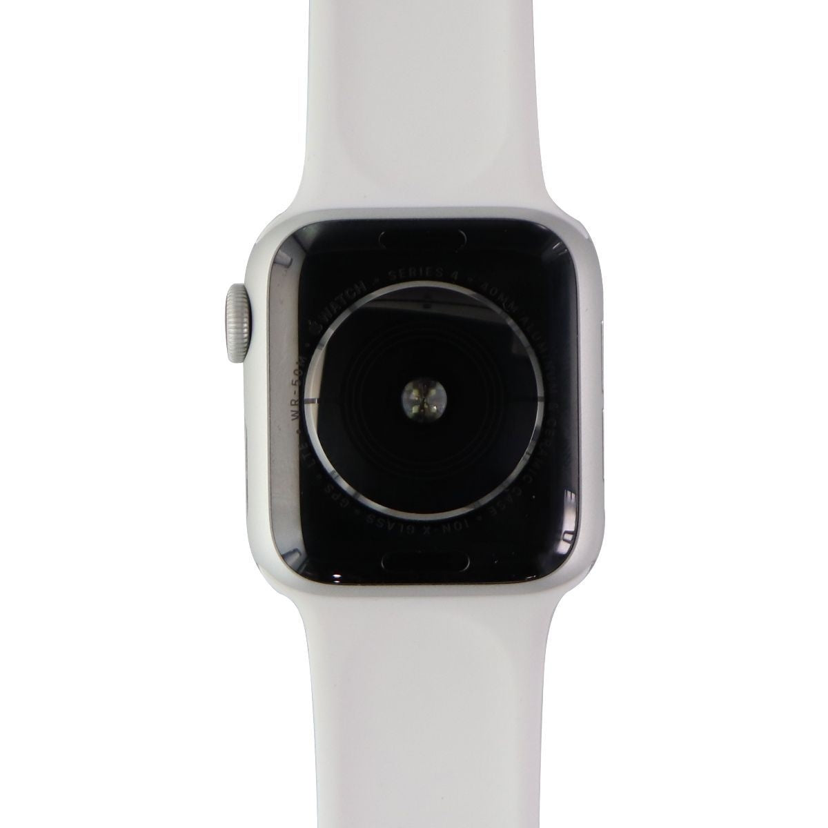 Apple Watch Series 4 (A1975) GPS + Cell - 40mm Silver Aluminum/White Sport Band Smart Watches Apple    - Simple Cell Bulk Wholesale Pricing - USA Seller