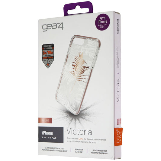 Gear4 Victoria Phone Case for iPhone 6+ / 7+ / 8+ - Clear / Palms Cell Phone - Cases, Covers & Skins Gear4    - Simple Cell Bulk Wholesale Pricing - USA Seller