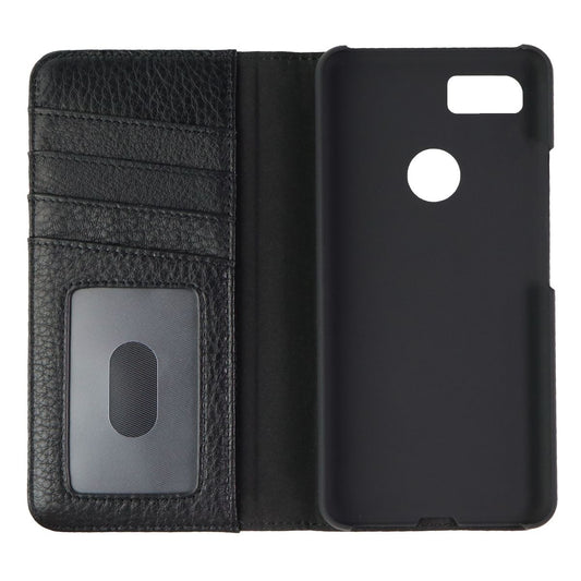 Case-Mate Wallet Folio Genuine Leather Case for Google Pixel 3 XL - Black Cell Phone - Cases, Covers & Skins Case-Mate    - Simple Cell Bulk Wholesale Pricing - USA Seller