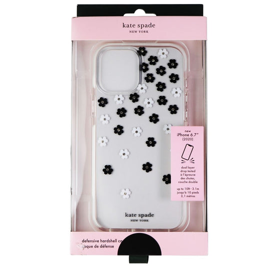 kate spade Defensive Hardshell Case for Apple iPhone 12 Pro Max - Flowers/Clear Cell Phone - Cases, Covers & Skins Kate Spade    - Simple Cell Bulk Wholesale Pricing - USA Seller