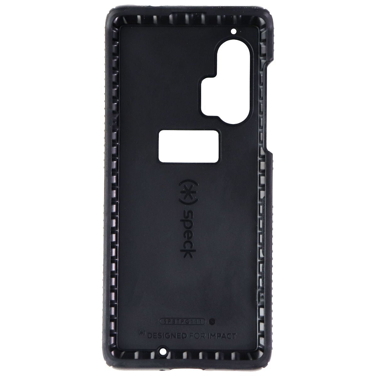 Speck Presidio Grip Case for Motorola Edge+ (2020) - Black/Black Cell Phone - Cases, Covers & Skins Speck    - Simple Cell Bulk Wholesale Pricing - USA Seller