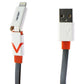 Ventev (3 Foot) Micro-USB and Lightning 8-Pin Switch Tip USB Cable - Gray/Orange Cell Phone - Cables & Adapters Ventev - Simple Cell Bulk Wholesale Pricing - USA Seller
