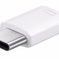 Samsung Micro-USB to USB-C (Type C) Charging Adapter - White OEM (EE-GN930) Cell Phone - Cables & Adapters Samsung    - Simple Cell Bulk Wholesale Pricing - USA Seller