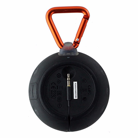 JBL Clip 2 Waterproof Portable Bluetooth Speaker with Carabiner - Black Cell Phone - Audio Docks & Speakers JBL - Simple Cell Bulk Wholesale Pricing - USA Seller