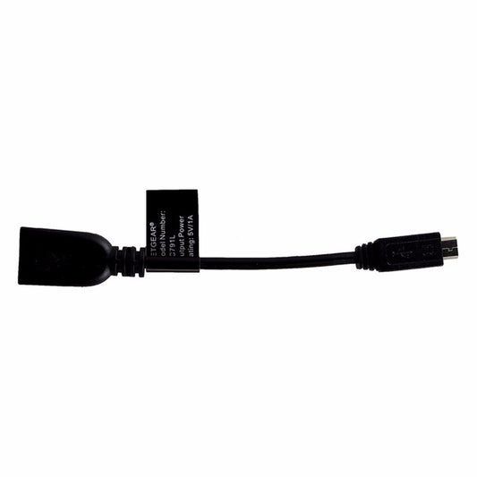 Netgear 5-inch Charging/Sync Cable (UCC3MUSB) for Micro USB Devices - Black Cell Phone - Cables & Adapters Netgear    - Simple Cell Bulk Wholesale Pricing - USA Seller