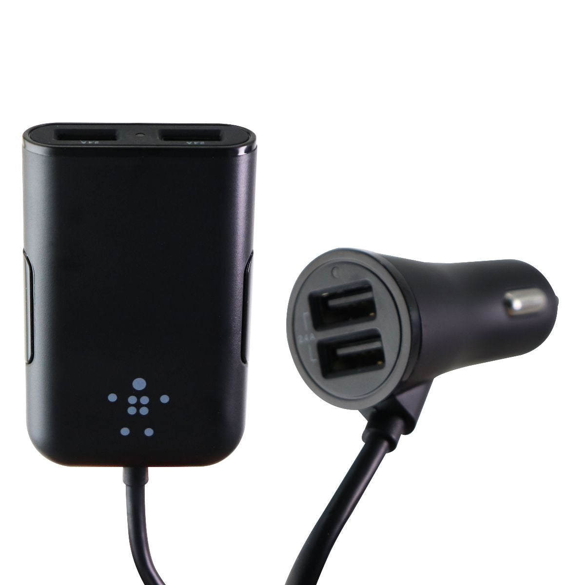 Belkin Road Rockstar 4-Port Car Charger - 36 Watt / 7.2 Amps / 4 USB Cell Phone - Chargers & Cradles Belkin    - Simple Cell Bulk Wholesale Pricing - USA Seller