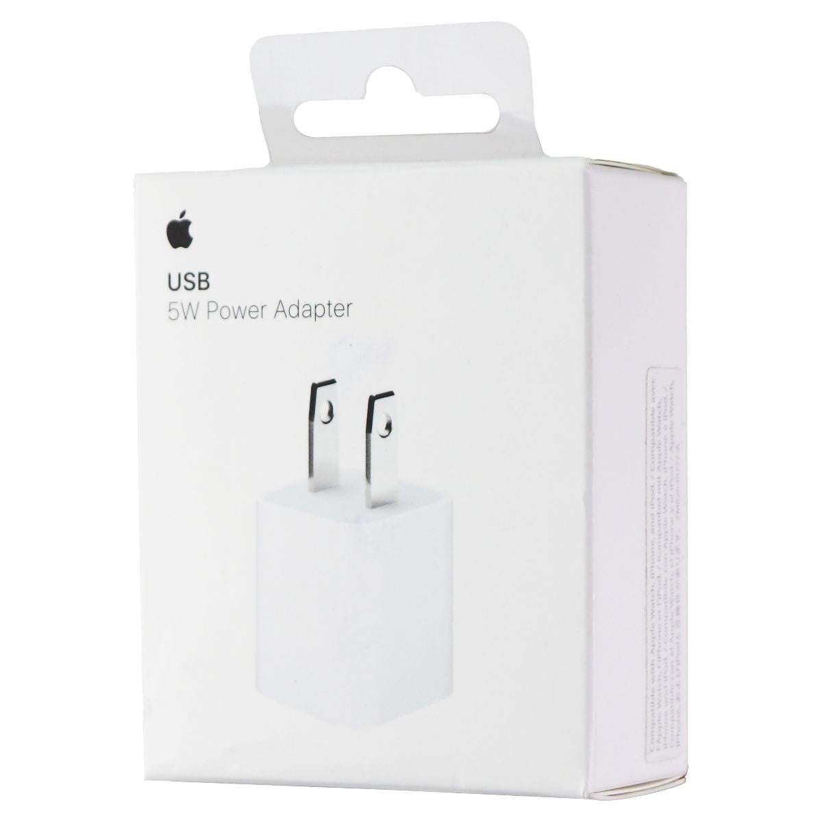 Apple (MD810LL/A) 5W 1A Wall Adapter for USB Devices - White Cell Phone - Cables & Adapters Apple - Simple Cell Bulk Wholesale Pricing - USA Seller