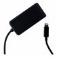 PureGear Wall Charger with Folding Prongs 2.4A Output - Black