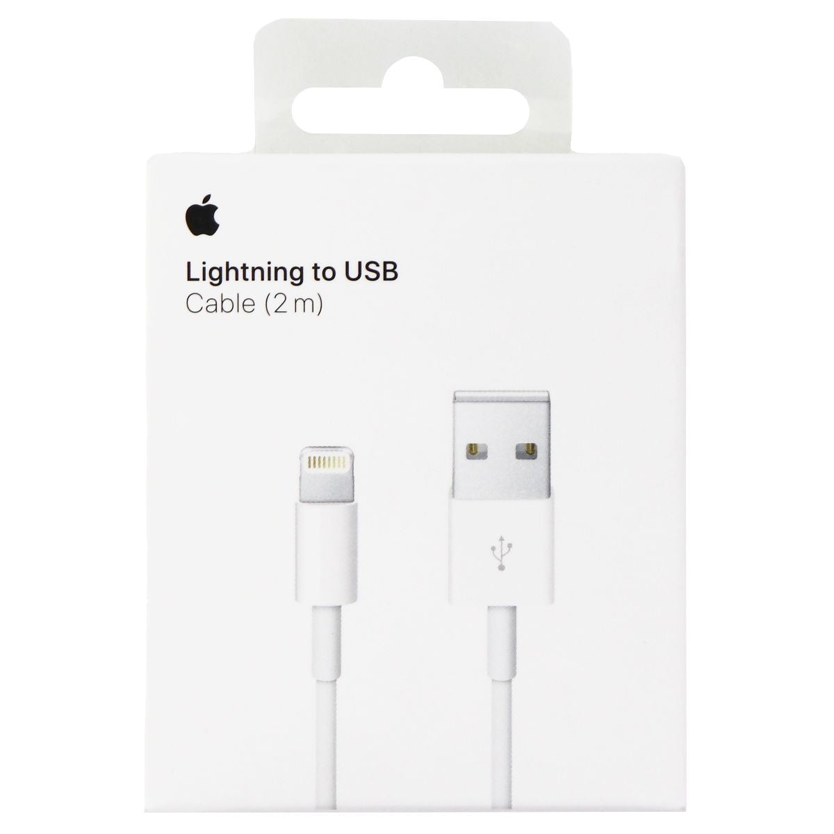 Apple (2m/6.6 Foot) 8-Pin to USB Charge/Sync Cable for iPhone/iPad/iPod - White