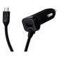 Qmadix Universal 3.4 Amp Micro USB Car Charger with Extra USB Port - Black Cell Phone - Chargers & Cradles Qmadix - Simple Cell Bulk Wholesale Pricing - USA Seller