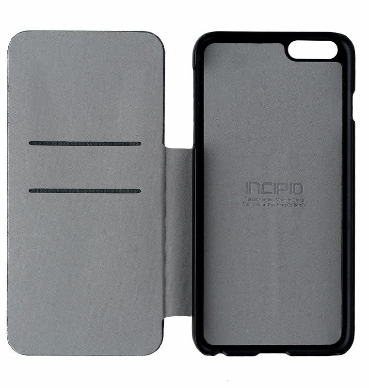 Incipio Highland Thin Folio Brushed Aluminum Case Cover iPhone 6 Plus - Gray Cell Phone - Cases, Covers & Skins Incipio - Simple Cell Bulk Wholesale Pricing - USA Seller