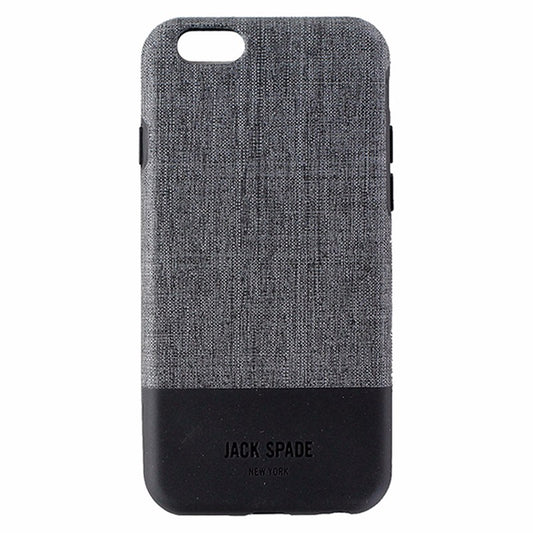 Jack Spade Color-Block Hybrid Case for iPhone 6 / 6s - Gray / Black Cell Phone - Cases, Covers & Skins Jack Spade    - Simple Cell Bulk Wholesale Pricing - USA Seller