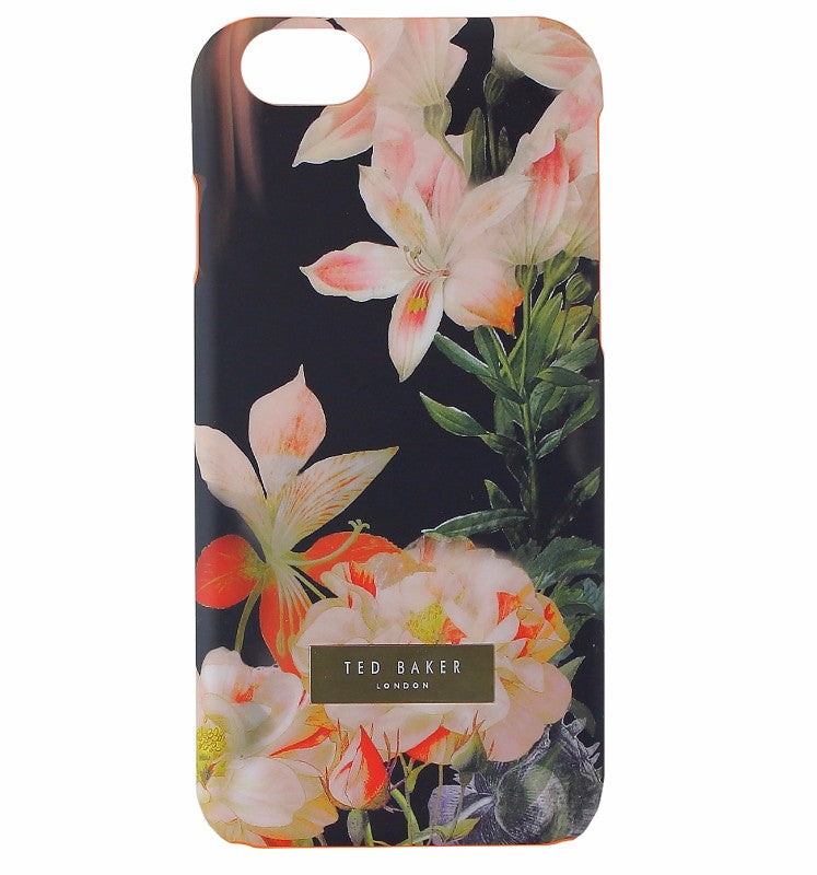 Ted Baker Salso Slim Hard Case Cover iPhone 6s 6 - Matte Black/Flowers/Orange Cell Phone - Cases, Covers & Skins Ted Baker    - Simple Cell Bulk Wholesale Pricing - USA Seller