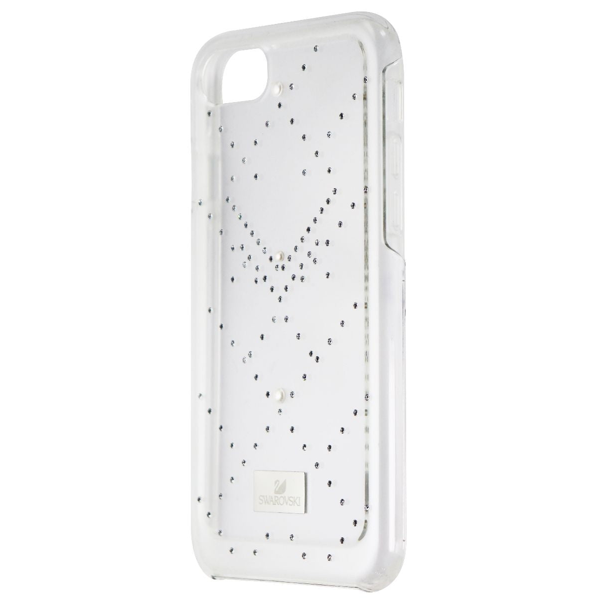 Swarovski Hard Crystal Case for Apple iPhone 8 & iPhone 7 - Clear / Silver Gems Cell Phone - Cases, Covers & Skins Swarovski - Simple Cell Bulk Wholesale Pricing - USA Seller