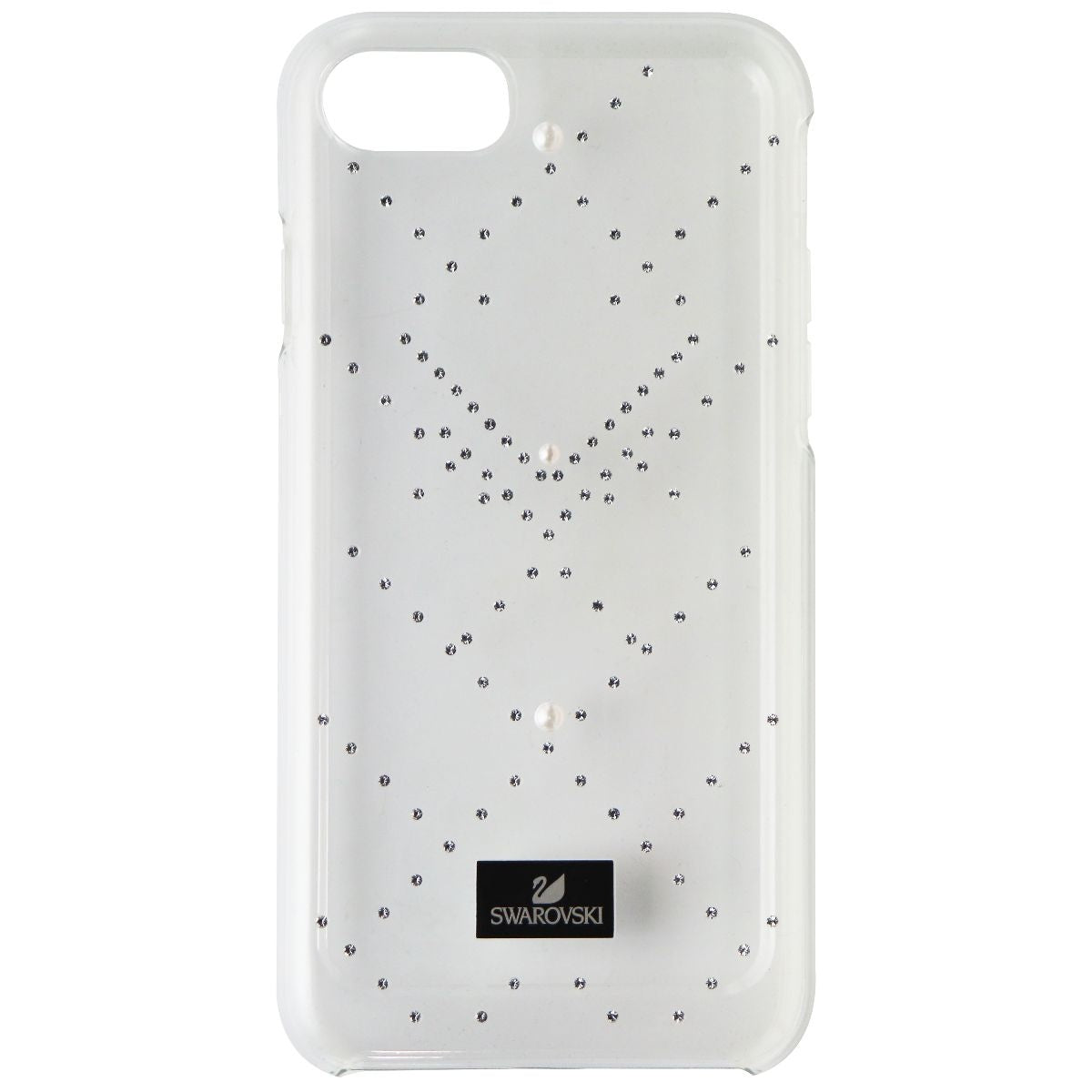 Swarovski Hard Crystal Case for Apple iPhone 8 & iPhone 7 - Clear / Silver Gems Cell Phone - Cases, Covers & Skins Swarovski - Simple Cell Bulk Wholesale Pricing - USA Seller