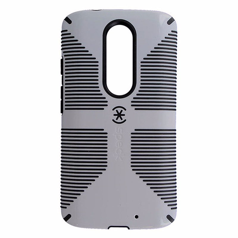 Speck CandyShell Grip Case Cover for Motorola Droid Turbo 2 - White / Black Cell Phone - Cases, Covers & Skins Speck - Simple Cell Bulk Wholesale Pricing - USA Seller