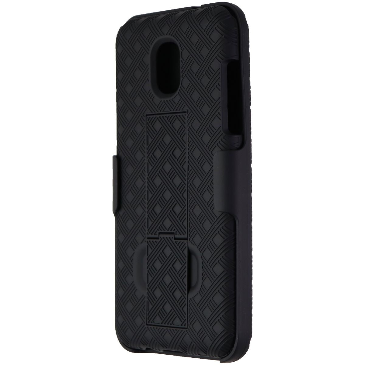Verizon Shell and Holster for Samsung Galaxy J3 V (3rd Generation) - Black Cell Phone - Cases, Covers & Skins Verizon - Simple Cell Bulk Wholesale Pricing - USA Seller