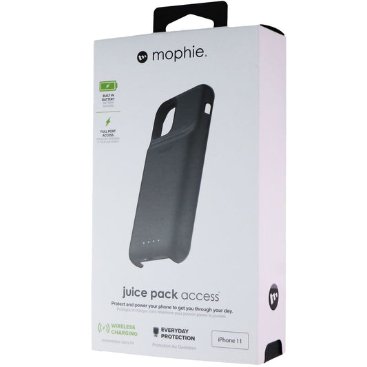 Mophie Juice Pack Access Hardshell Battery Case for Apple iPhone 11 - Black Cell Phone - Cases, Covers & Skins Mophie    - Simple Cell Bulk Wholesale Pricing - USA Seller