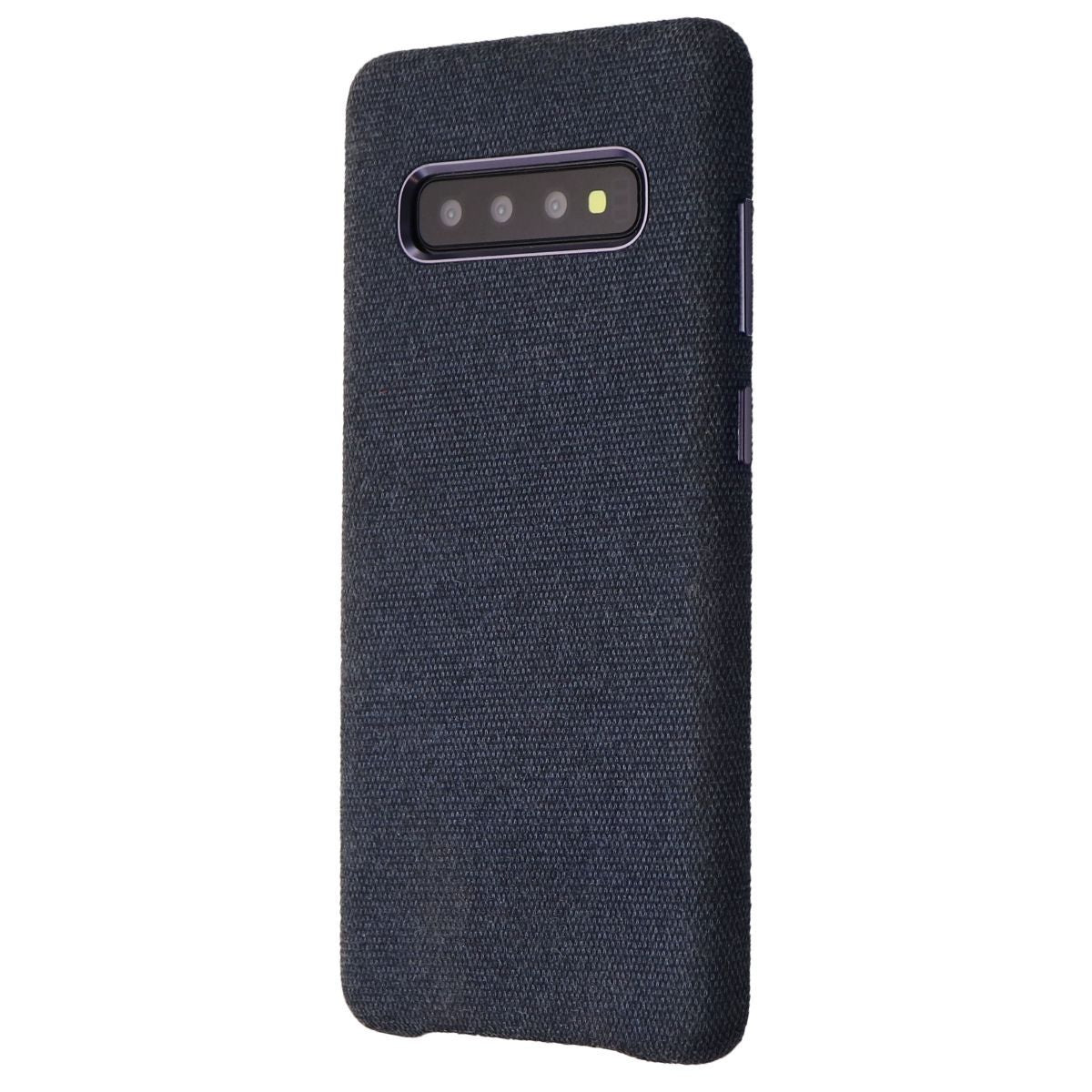 Verizon Hardshell Fabric Phone Case for Samsung Galaxy S10+ (Plus) - Blue Cell Phone - Cases, Covers & Skins Verizon - Simple Cell Bulk Wholesale Pricing - USA Seller