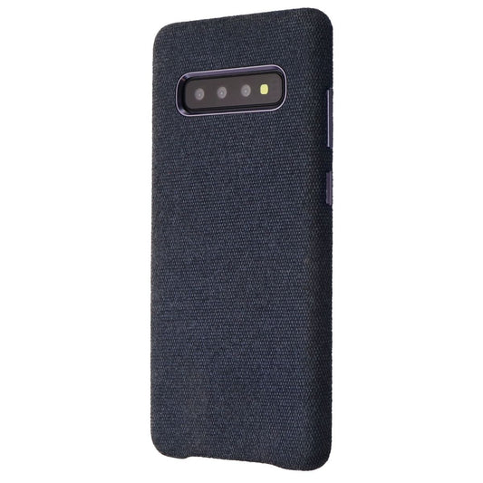 Verizon Hardshell Fabric Phone Case for Samsung Galaxy S10+ (Plus) - Blue Cell Phone - Cases, Covers & Skins Verizon - Simple Cell Bulk Wholesale Pricing - USA Seller