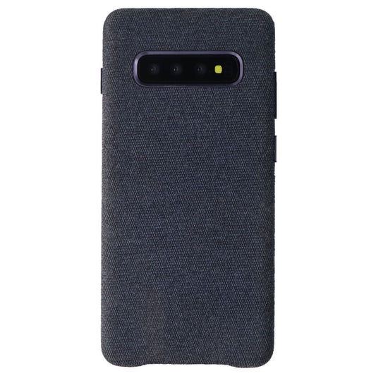 Verizon Hardshell Fabric Phone Case for Samsung Galaxy S10+ (Plus) - Blue Cell Phone - Cases, Covers & Skins Verizon - Simple Cell Bulk Wholesale Pricing - USA Seller