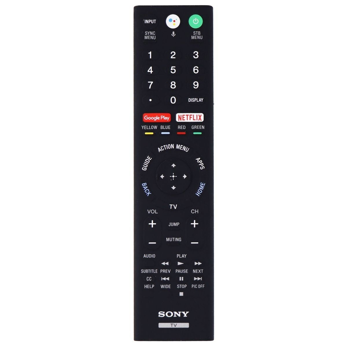 Sony Remote Control (RMF-TX220U) for Select Sony TVs - Black TV, Video & Audio Accessories - Remote Controls Sony    - Simple Cell Bulk Wholesale Pricing - USA Seller