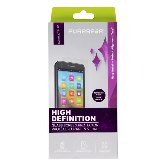 PureGear High Definition Glass Screen Protector for LG K20V / K20 Plus - Clear Cell Phone - Screen Protectors PureGear    - Simple Cell Bulk Wholesale Pricing - USA Seller