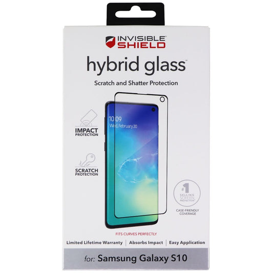 ZAGG Invisible Shield Hybrid Glass for Samsung Galaxy S10 - Clear Cell Phone - Screen Protectors Zagg    - Simple Cell Bulk Wholesale Pricing - USA Seller