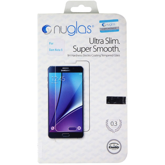 NuGlas Ultra Slim Tempered Glass for Samsung Galaxy Note5 - Clear Cell Phone - Screen Protectors Nuglas    - Simple Cell Bulk Wholesale Pricing - USA Seller