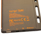 EnerPlex Jumpr Slate 2.4A 5100mAh Power Bank with Micro-USB Cable and USB Port