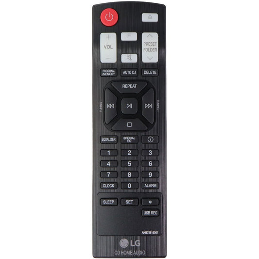 LG Remote Control (AKB75815301) for LG CD Home Audio - Black TV, Video & Audio Accessories - Remote Controls LG    - Simple Cell Bulk Wholesale Pricing - USA Seller