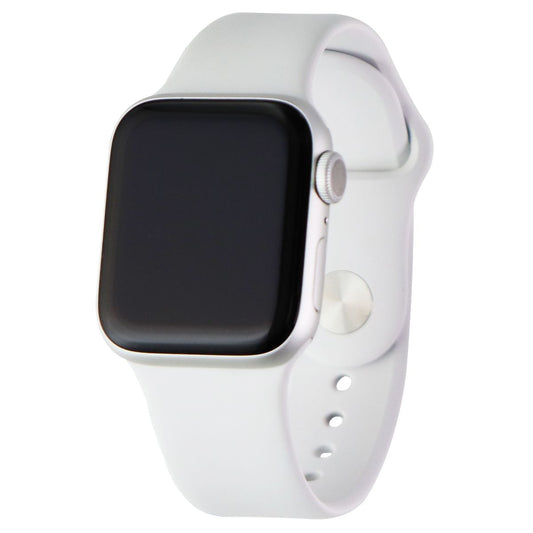 Apple Watch Series 5 (40mm) A2092 (GPS Only) - Silver Aluminum/White Sport Band Smart Watches Apple - Simple Cell Bulk Wholesale Pricing - USA Seller