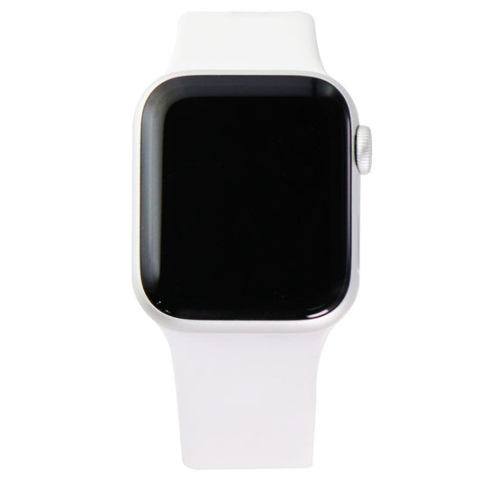 Apple Watch Series 5 (40mm) A2092 (GPS Only) - Silver Aluminum/White Sport Band Smart Watches Apple - Simple Cell Bulk Wholesale Pricing - USA Seller
