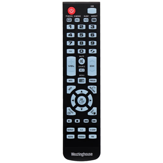 Westinghouse Remote (WS-1688 / TY-49B) for Select Westinghouse TVs - Black TV, Video & Audio Accessories - Remote Controls Westinghouse - Simple Cell Bulk Wholesale Pricing - USA Seller